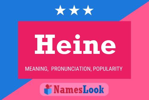 Póster del nombre Heine