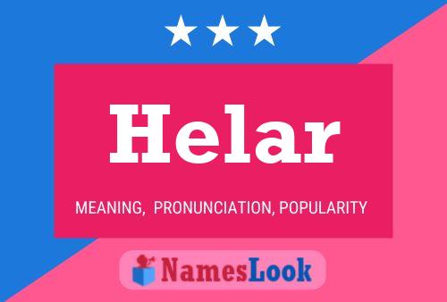 Póster del nombre Helar