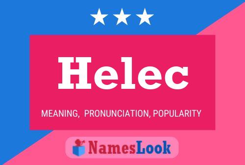 Póster del nombre Helec