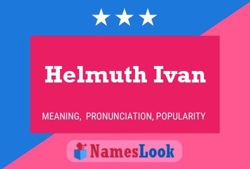 Póster del nombre Helmuth Ivan