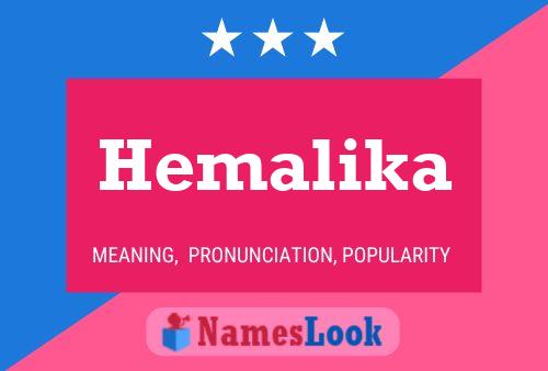 Póster del nombre Hemalika