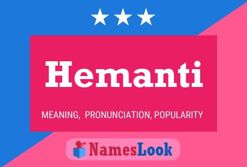 Póster del nombre Hemanti