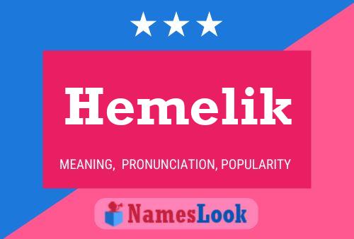 Póster del nombre Hemelik