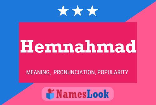 Póster del nombre Hemnahmad