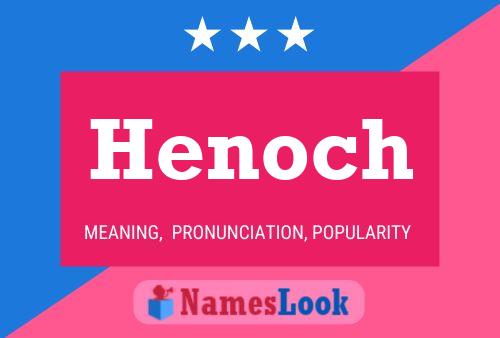 Póster del nombre Henoch