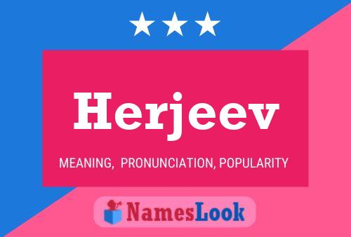 Póster del nombre Herjeev