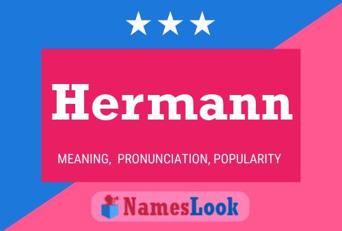 Póster del nombre Hermann