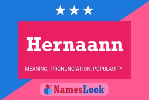 Póster del nombre Hernaann