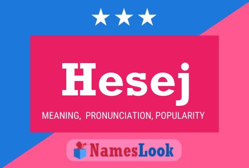 Póster del nombre Hesej