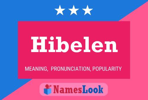 Póster del nombre Hibelen