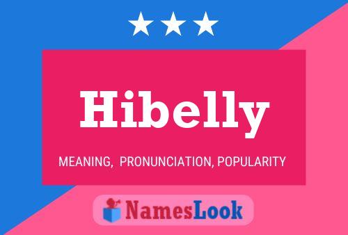 Póster del nombre Hibelly