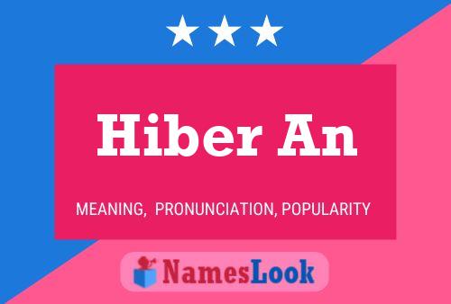 Póster del nombre Hiber An