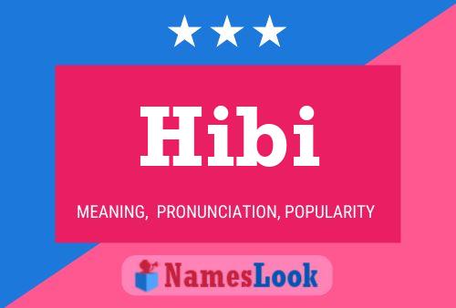 Póster del nombre Hibi