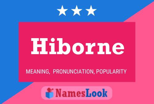 Póster del nombre Hiborne