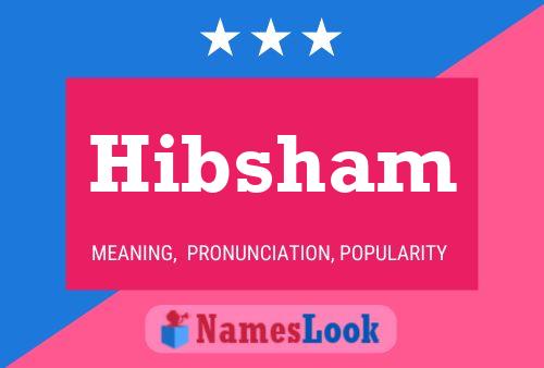 Póster del nombre Hibsham