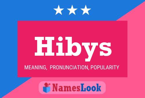 Póster del nombre Hibys