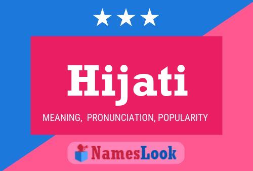 Póster del nombre Hijati