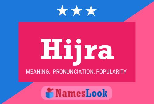 Póster del nombre Hijra