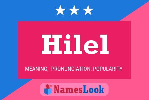 Póster del nombre Hilel