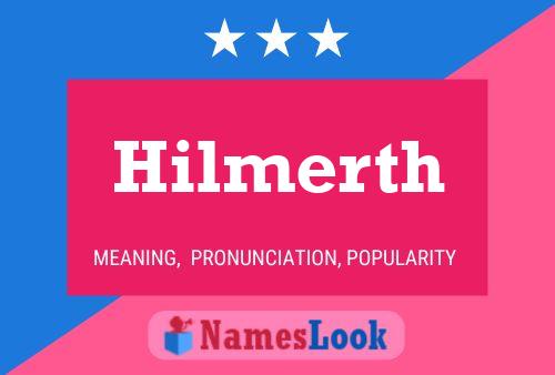 Póster del nombre Hilmerth