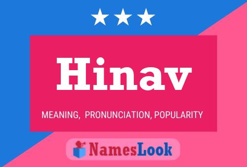 Póster del nombre Hinav