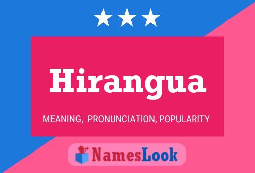 Póster del nombre Hirangua