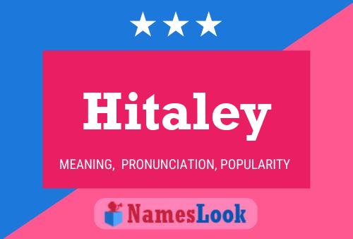 Póster del nombre Hitaley