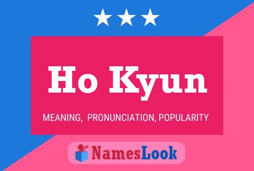 Póster del nombre Ho Kyun