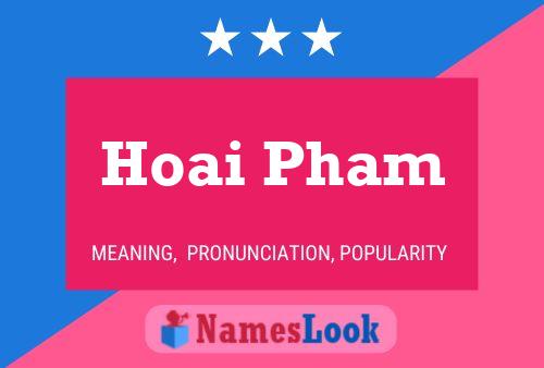 Póster del nombre Hoai Pham