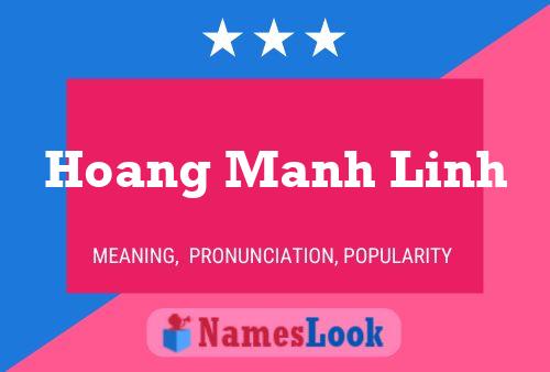 Póster del nombre Hoang Manh Linh