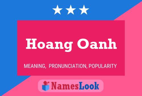 Póster del nombre Hoang Oanh