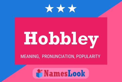 Póster del nombre Hobbley