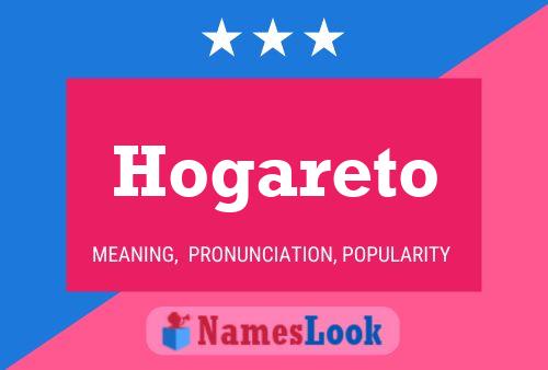 Póster del nombre Hogareto