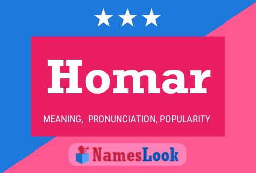 Póster del nombre Homar