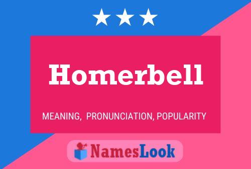 Póster del nombre Homerbell