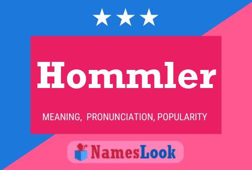 Póster del nombre Hommler