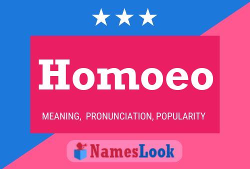 Póster del nombre Homoeo