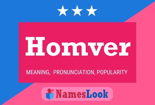 Póster del nombre Homver