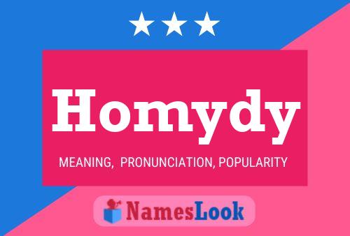 Póster del nombre Homydy