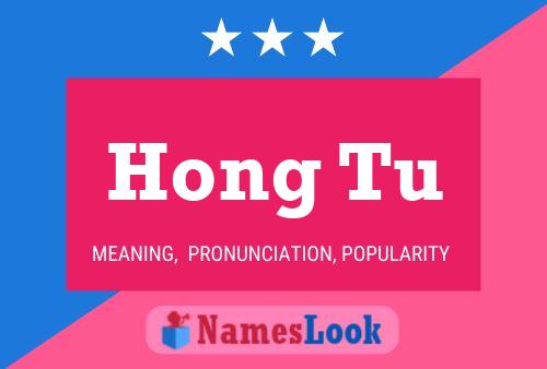 Póster del nombre Hong Tu