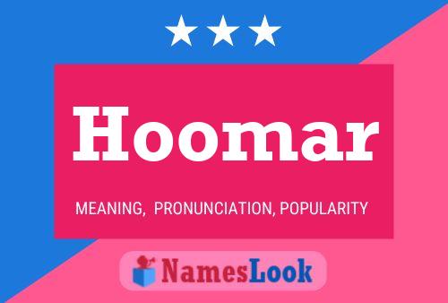 Póster del nombre Hoomar