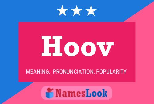 Póster del nombre Hoov