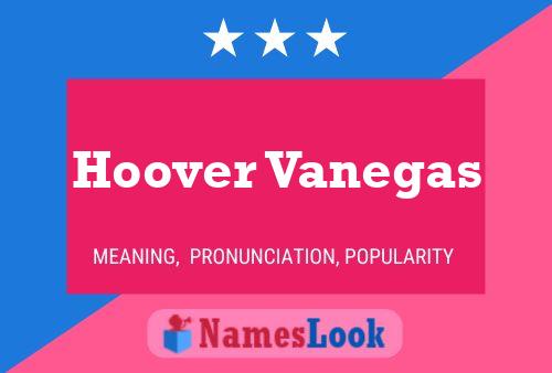 Póster del nombre Hoover Vanegas