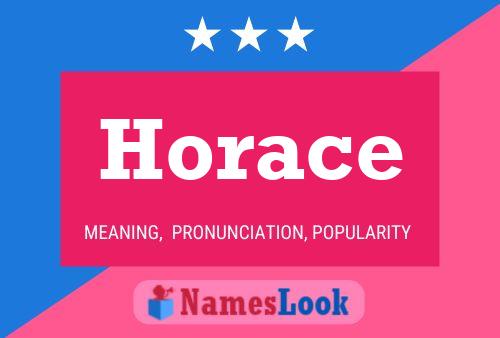 Póster del nombre Horace