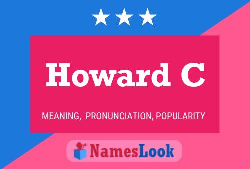 Póster del nombre Howard C