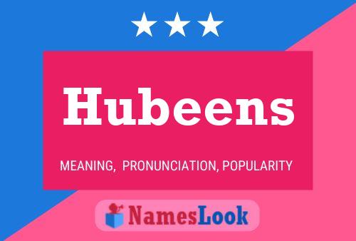 Póster del nombre Hubeens