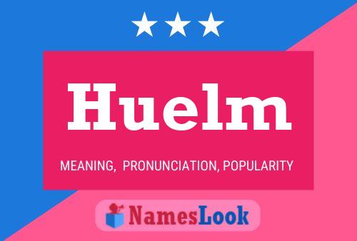 Póster del nombre Huelm