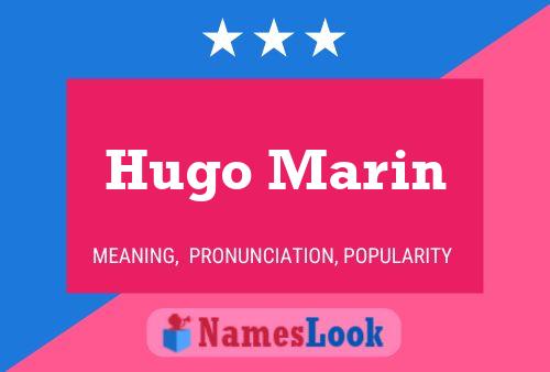 Póster del nombre Hugo Marin