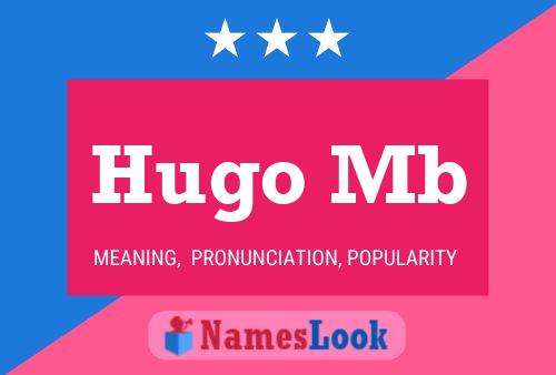 Póster del nombre Hugo Mb