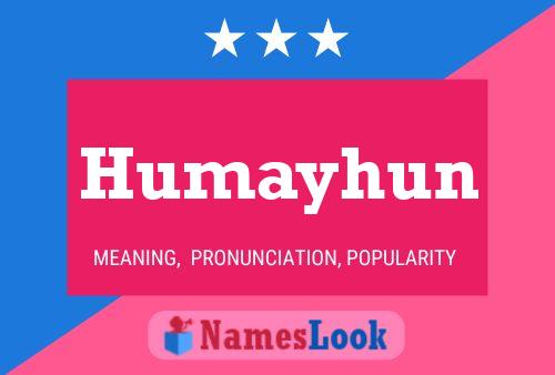 Póster del nombre Humayhun